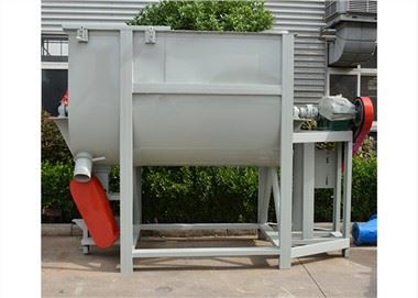 Vandret pulverpartikelmixer
